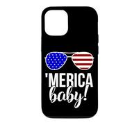 'Merica Baby! Sunglasses Patriotic Humor Proud America Case for iPhone 12/12 Pro