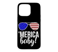 'Merica Baby! Sunglasses Patriotic Humor Proud America Case for iPhone 15 Pro Max