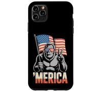 'Merica Patriotic Gorilla Return To Monkey Meme Case for iPhone 11 Pro Max