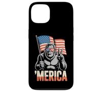 'Merica Patriotic Gorilla Return To Monkey Meme Case for iPhone 13