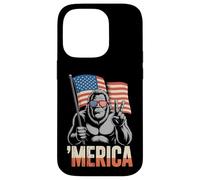 'Merica Patriotic Gorilla Return To Monkey Meme Case for iPhone 14 Pro