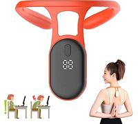 Mericle Ultrasonic Portable Lymphatic Soothing Body Shaping Neck Instrument, Ultrasonic Portable Lymphatic Relief Neck Instrument, Hunchback Corrector for Men Women (Orange)
