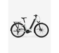 Merida E-Float City 400 EQ - Shimano CUES U4000 Electric Bike Black White - L