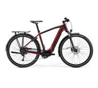 Merida Espresso 400 S EQ Electric Hybrid Bike 2022 Red/Black