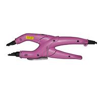 Merida LOOF Hair Extension Iron - Straight Synthetic Pink Hair Styling Tool
