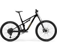 Merida One-Sixty 400 Mountain Bike 2026 - Enduro Full Suspension MTB Black/River Clay