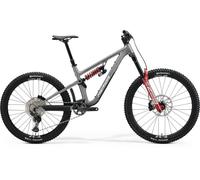 Merida One-Sixty FR 800 Mountain Bike 2026 - Enduro Full Suspension MTB Silk Gunmetal Grey