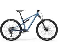 Merida One-Twenty 300 Mountain Bike 2024 - Trail Full Suspension MTB Blue/Green