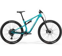 Merida One-Twenty 700 Mountain Bike 2024 - Trail Full Suspension MTB Teal/Silver