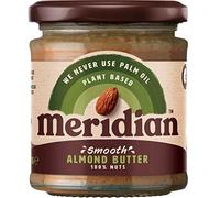 Meridian Almond Butter Smooth 100% Nuts 170g - Pack of 2
