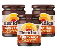 Meridian Barley Malt Extract 370g | Natural Unrefined Sweetener for Baking & Cooking | Rich Malty Flavour, Vegan Friendly | from SuperfoodUK (Pack of 3)