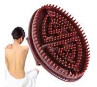 Meridian Body Massage Brush - Fights Capitons and Cellulite | Lightweight and Ergonomic Manual Silicone Brush for Relaxing Care at Home and Under the Shower