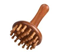 Meridian Brush Ergonomic Wooden Handle Portable with Twenty Eight