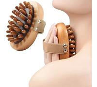 Meridian Brush Massage Body Portable Wood Massage Tools with Strap Gua Sha Body Massager for Cellulite Remover Shaping Muscle Pain Relief Style-1