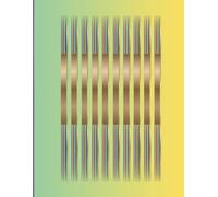Meridian Cadence Studio Sketchbook: Luxury Abstract Geometric Sketchbook | Large 8.5 x 11 Blank Pages for Drawing, Illustration, Doodling, and Creative Expression