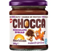 Meridian Chocca 1.44 kg pack | Chocolate Spread with Peanuts, Hazelnuts and Cashews,No Palm Oil,Source of protein,240g Jars, Multipack of 6