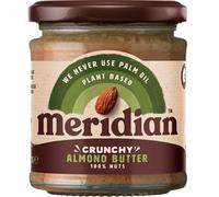 Meridian Natural Crunchy 100% Almond Butter 170g.