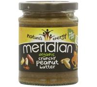 Meridian Organic Crunchy Peanut Butter, 280gr No Added Sugar, No added Salt
