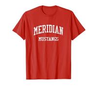 Meridian High School HS Falls Church VA Vintage Sports T-Shirt