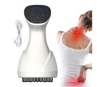 Meridian Massage Brush: Premium Technology for Electric Body Massagers, Advanced Design Cordless Therapeutic Device, Construction 'Professio Ergonomic Handle