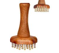 Meridian Massage Brush - Professional Ergonomic Scrubber Comb Body Massager, Durable, Soft Bristles, Blood Flow Promoting Design, Relaxation Accessories | Legs, Abdomen, Back