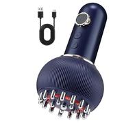 Meridian Massage Brush - USB Rechargeable Electric Massage Tool | Abdominal Meridian Brush - For Tummy Thigh Leg Arm Back Neck Head Skin Tissue Body Shower Ba