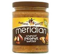Meridian No Added Salt Crunchy Peanut Butter 280g - Pack of 2