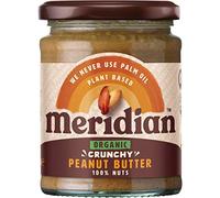 Meridian Organic Crunch Peanut Butter No Salt 280g (Pack of 12)