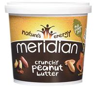 Meridian Organic Crunchy Peanut Butter - No Added Salt 1kg (Pack of 12)