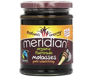 Meridian Organic Molasses 350 g (Pack of 6) (Packaging may vary)