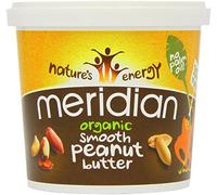 Meridian Organic Smooth 100% Peanut Butter Nuts1 Kg (Pack of 2)