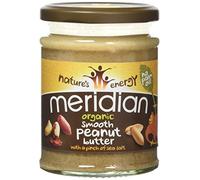 Meridian Organic Smooth Peanut Butter No added sugar 280 g (Pack of 6)