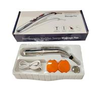 Meridian Pen - Tool for Deep Tissue Massage | Continuously Adjustable Intensity Electric Muscle Stimulator Portable & Rechargeable for Women Men Neck Face Feet At Home On The Go