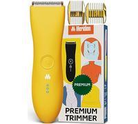 MERIDIAN Trimmer Premium, Pubic & Body Hair Trimmer for Men & Women, Below-the-Belt Groomer, Bikini Trimmer, Solar