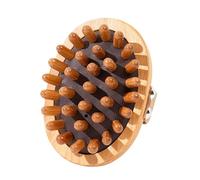 Meridian Pressure Brush,Body Anti Ce/llulite Bru/sh,Ce/llulite Hand Brush,Soothing Wooden Essential Oil Spa-Air Cushion Meridian Massage Bru,sh,Wooden Body Massage Bru/sh(with Mass/Age Pictures+Oils)
