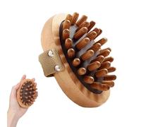 Meridian Pressure Brush, Sunmoon Meridian Brush, Bamboo Brush, Professional Custom Meridian Brush, Meridian Massage Brush, Five Elements Meridian Brush, Whole Body Relaxation Massage Comb