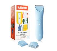 MERIDIAN Slimmer Trimmer, Pubic & Body Hair Trimmer, Bikini Hair Removal, No Nicks, Razor Burn, No Ingrowns, Ergonimic Design, Wet/Dry Tech, LED Spotlight, Sky