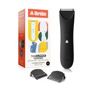 MERIDIAN Slimmer Trimmer, Pubic & Body Hair Trimmer, Bikini Hair Removal, No Nicks, Razor Burn, No Ingrowns, Ergonimic Design, Wet/Dry Tech, LED Spotlight, Onyx