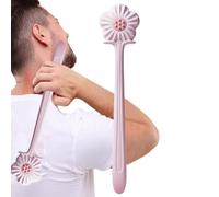 Meridian Tapping Tool, Double-Sided Petal Massage Tool, Body Massager Hammer, Back Beating Slapping Pat, Double-Sided Massage Tool for Back Leg