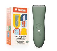 Meridian The Trimmer Original, Body Hair Trimmer for Men, Electric Shaver for Pubic Hair, Chest, Legs & Bikini, Waterproof & Rechargeable, Sage