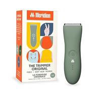 Meridian The Trimmer Original, Body Hair Trimmer for Men, Electric Shaver for Pubic Hair, Chest, Legs & Bikini, Waterproof & Rechargeable, Sage