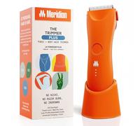 Meridian The Trimmer Plus | Body Hair Trimmer for Men & Women | Blaze | Rechargeable and Waterproof Shaver for Pubic Area, Bikini Line, Armpits, Legs and Chest, with USB-C Charging Dock Included