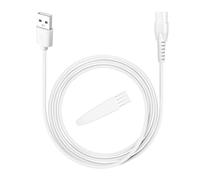 Meridian Trimmer Charger, Meridian Charger for Meridian Trimmer Original, Body Hair Trimmer for Women, 3.3ft Power Cord, 1 Cleaning Brush, White