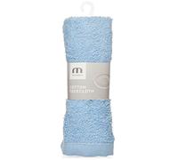Meridiana Cotton Facecloth, Baby Blue.