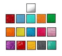 MERIGLARE 16 Pieces Sensory Mats Sensory Pads Lightweight Touch Assorted 22 cm Wall Panels for Child Aged 3 to 6 Development Fine Motor