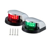 MERIGLARE 2 Pieces Boat Navigation Light Jon Boats High Performance Boat Anchor Light