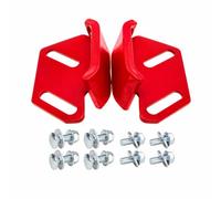 MERIGLARE 2 Pieces Metal Snow Thrower Skid Shoe Compatible Snow Thrower Skid Shoes with Mounting Hardware Kit Material for Seasonal Maintenance