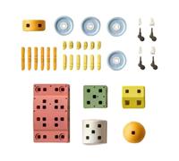 MERIGLARE 36Pcs DIY Building Blocks Educational Vehicle Assembly Stacking Blocks for Ages 3+ for Holiday