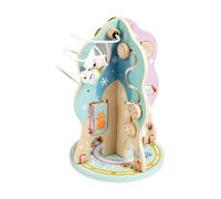 MERIGLARE Activity Center Sensory Play Tree Animal Pairing Portable Learning Toy