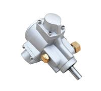 MERIGLARE Air Powered Mixer Pneumatic Motor Drive Unit Reducer High Turning Power Reversible Rotation Silver Metal Case suitable for workshop tools machine outfitting mixer setups